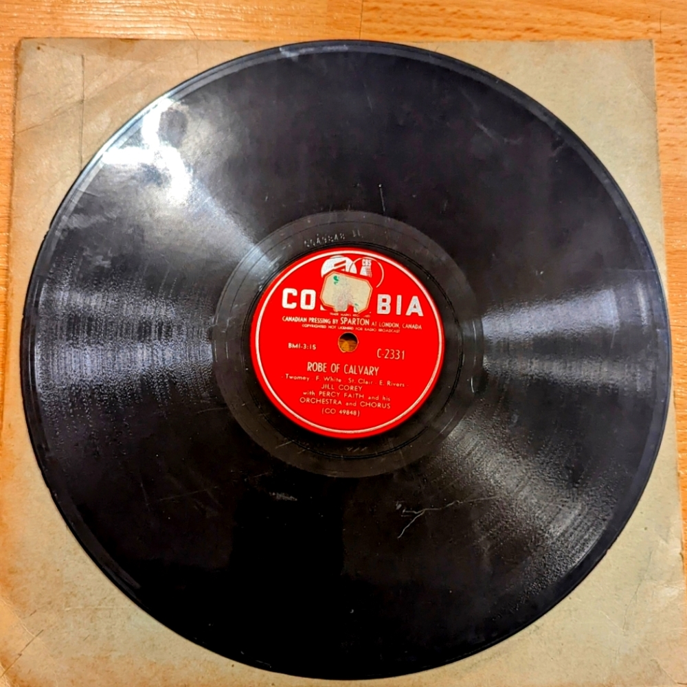 Robe of Calvary Vinyl Record - Picture 1 of 2